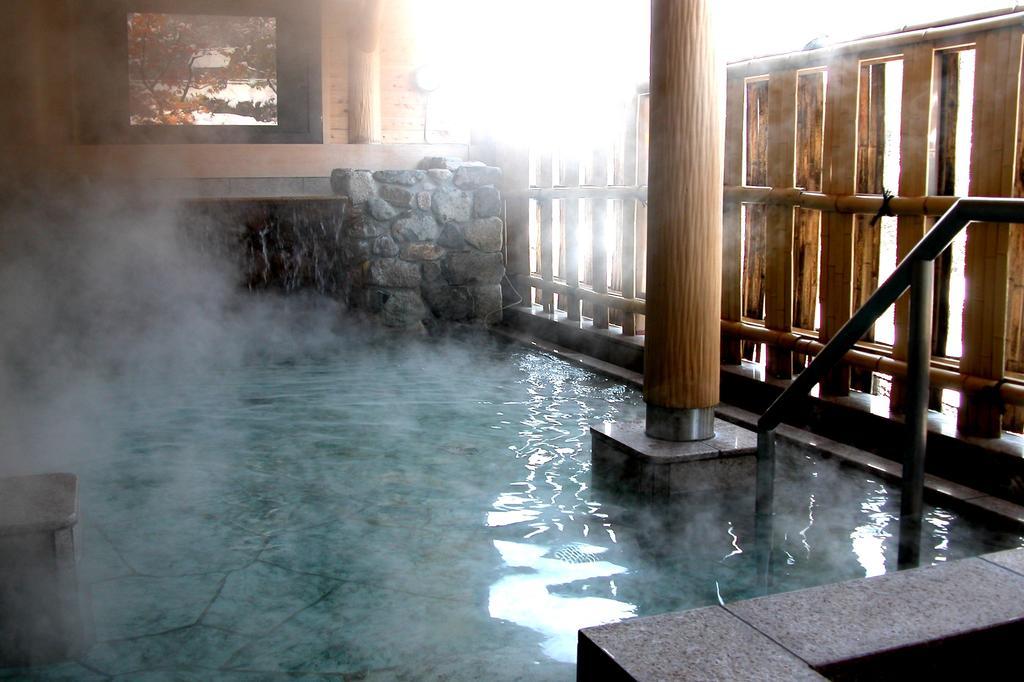 天然 Weni Baiwagō no Tang Hotel Shirakawa  Eksteriør billede