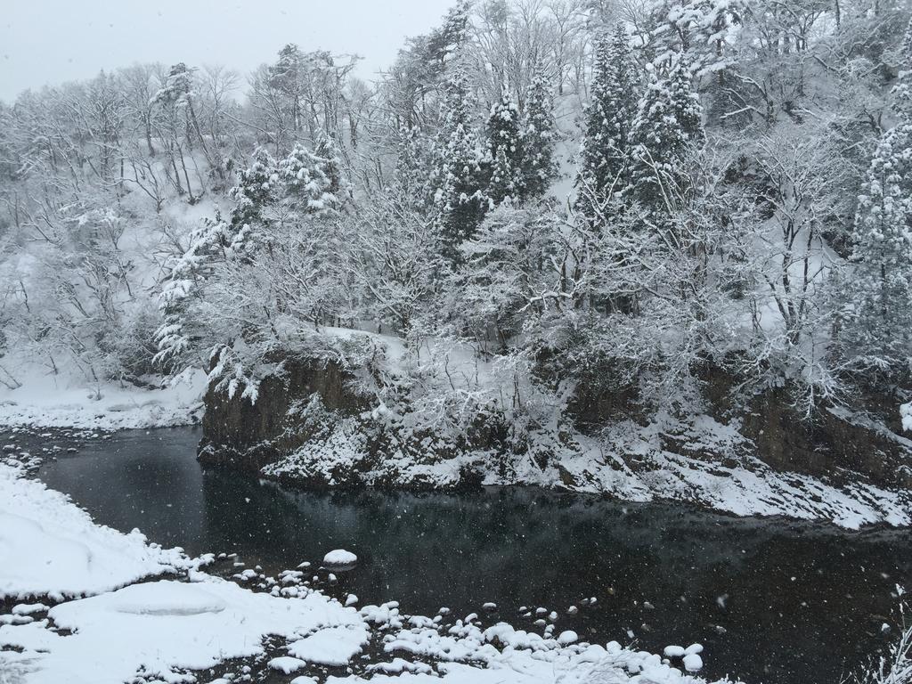 天然 Weni Baiwagō no Tang Hotel Shirakawa  Eksteriør billede