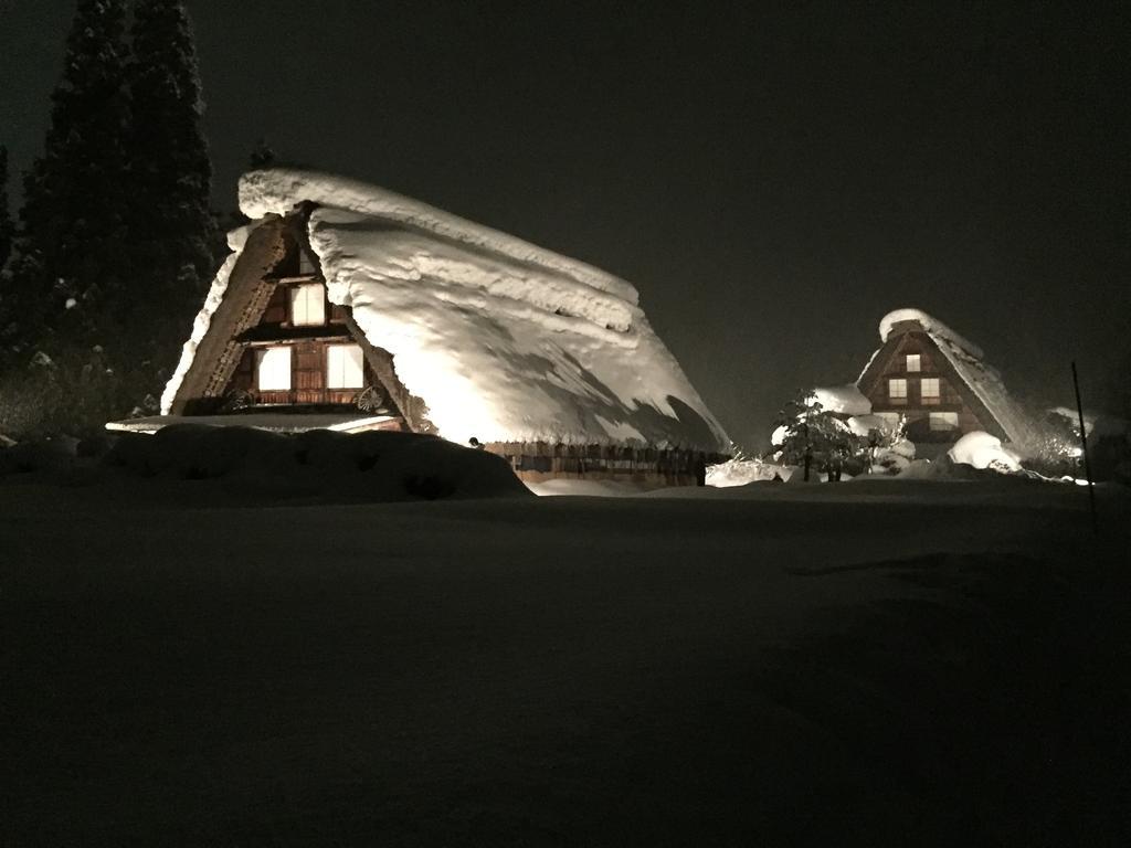 天然温泉白川郷の湯 Hotel Shirakawa  Eksteriør billede